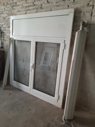 Ventana aluminio doble hoja