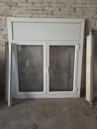Ventana aluminio doble hoja