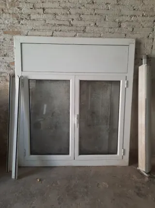 Ventana aluminio doble hoja