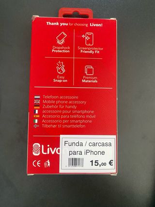 Funda iPhone 12 Pro Max Livon