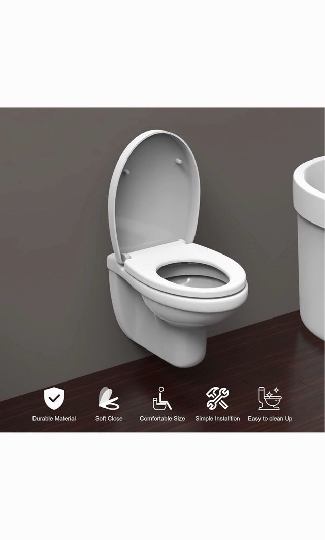 Tapa WC Asiento Inodoro Ibergrif Blanco