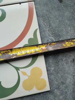 8 Azulejos Decorativos Florales