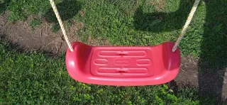 Columpio de madera para jardín