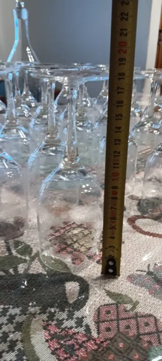 Set da 12 Bicchieri Cristallo Trasparente