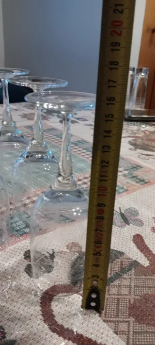 Set da 12 Bicchieri Cristallo Trasparente