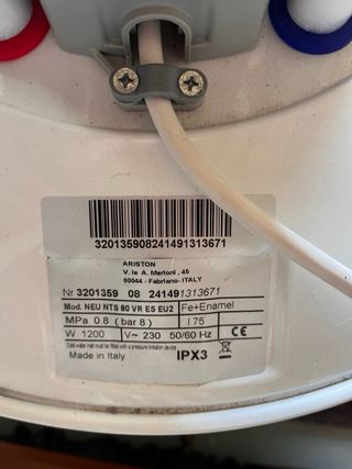 Termo Eléctrico Gescoplus 80L