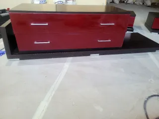 Juego Cajonera, mesitas noche, somier y cabecero