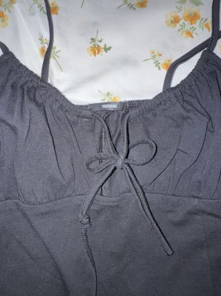 Abito lungo nero Tezenis