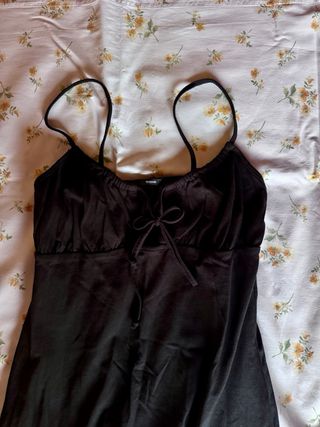 Abito lungo nero Tezenis