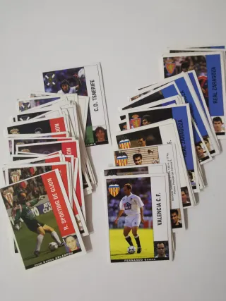 Lote 170 cromos Liga 95-96 Panini
