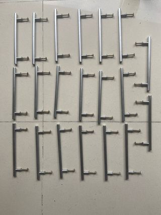 20 tiradores armario cocina 17cm