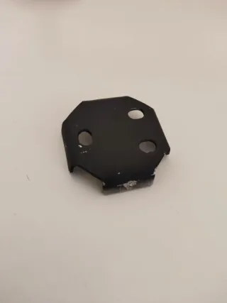 Portarrollos de pared negro