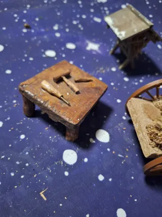 Lote Pozos y decoración variada para Belén