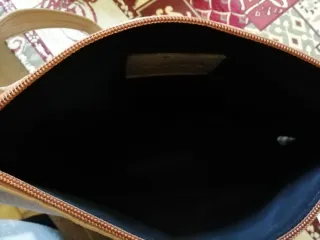 Borsa tracolla vera pelle color biscotto