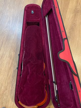 Violín E. Kreutzer SV-1C 4/4 con funda y arco