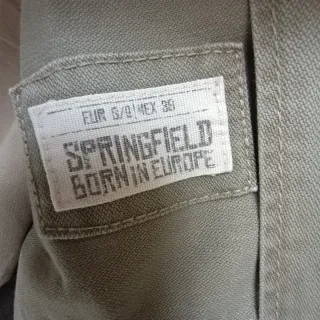 Casaca estilo militar S, Springfield