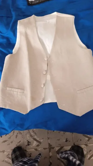Traje comunión niño blanco