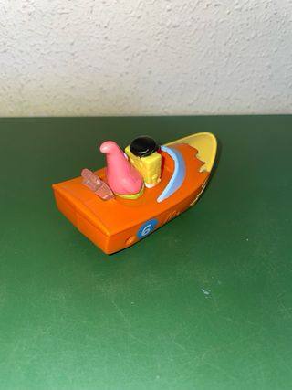Figura Bob Esponja y Patricio Coche McDonald's