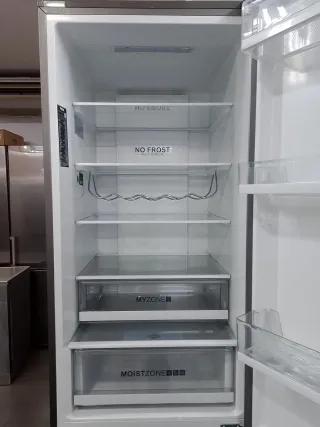 Nevera Haier 3 puertas en Inox