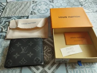 Portafoglio Louis Vuitton con stampa Monogram World Tour