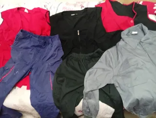Lote Ropa Trabajo: 4 Chaquetas y 2 Panta.precio 3