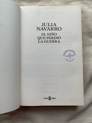 El niño que perdió la guerra.