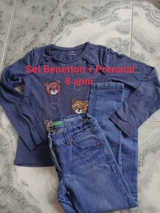 Set Benetton + Prenatal 8 anni
