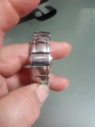 Reloj Lotus Hombre Negro y Plateado