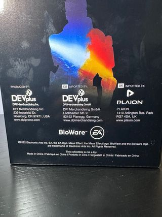 Mass effect Kaiden Alenko Statue