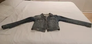 Cazadora vaquera Trafaluc (Zara) azul