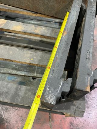 Uñas porta palet carretilla elevadora