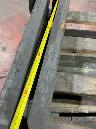 Uñas porta palet carretilla elevadora