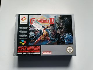 Super Castlevania IV NUEVO super nintendo pal esp