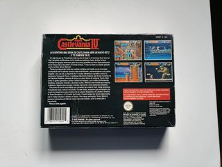 Super Castlevania IV NUEVO super nintendo pal esp