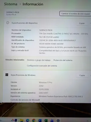 Microsoft Surface Pro 8
