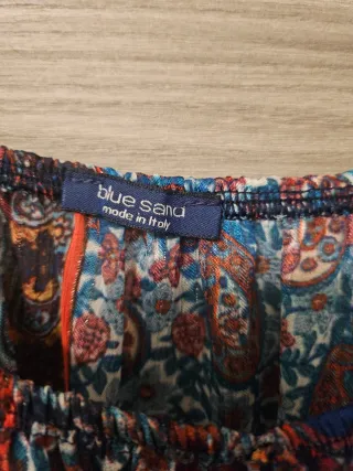 Blusa donna fantasia floreale taglia unica