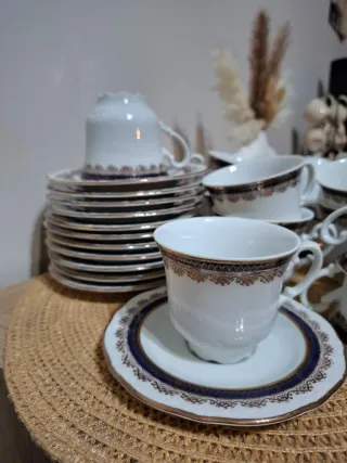 Servizio da Tè Johann Seltmann 12 Pezzi Vintage