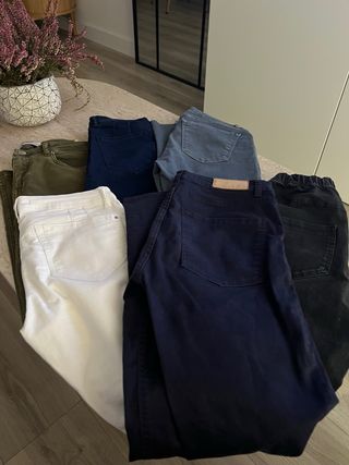 Lote 5 Pantalones Zara