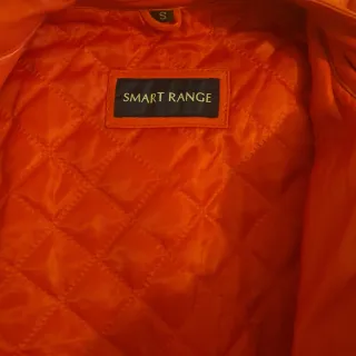 Chaqueta de cuero roja SMART RANGE