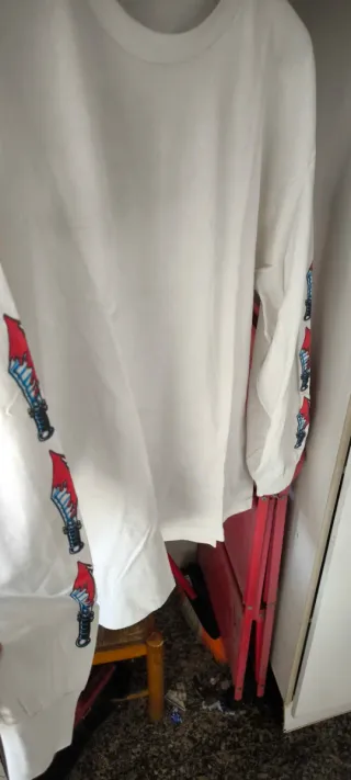 Camiseta Santa Cruz Slasher Blanca