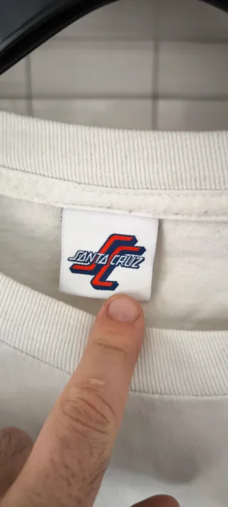 Camiseta Santa Cruz Slasher Blanca