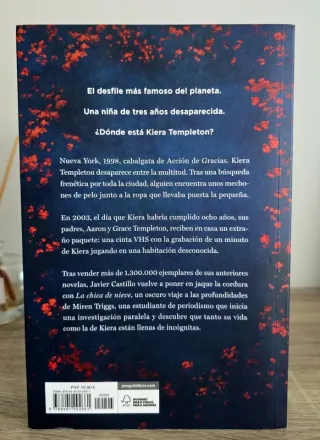 La chica de nieve de Javier Castillo (Thriller)