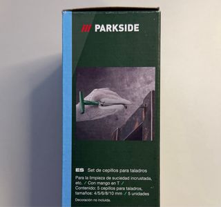 Set Cepillos Taladro Parkside 5 Unidades