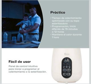 Calientabiberones y esterilizador Babymoov Nuevo