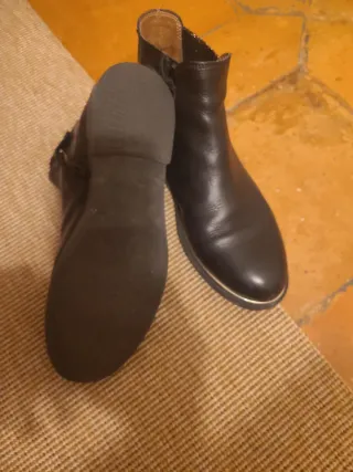 Botines Unisa tipo Chelsea de Piel Talla 37