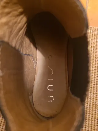 Botines Unisa tipo Chelsea de Piel Talla 37