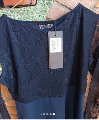 Casacca donna pizzo manica lunga taglia S