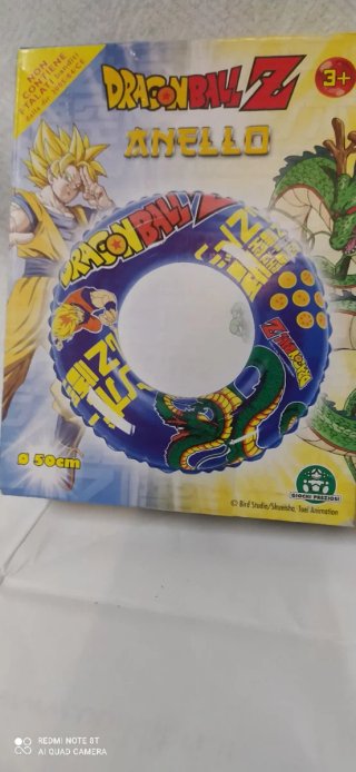 Ciambella Dragon ball per bambini mare
