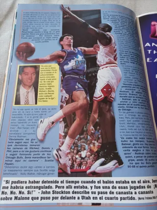 Revista basket XXL Michael Jordan 1997 con POSTERS