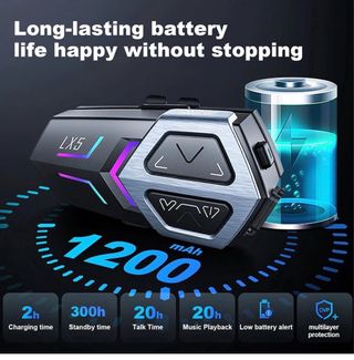 Auriculares Casco Moto LX5